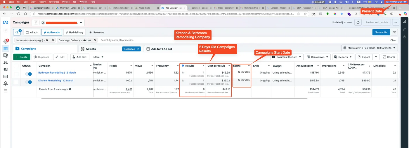 FB Ads – Kitchen New Campaign