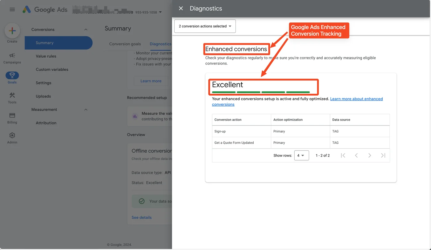 Enhanced Conversion Tracking